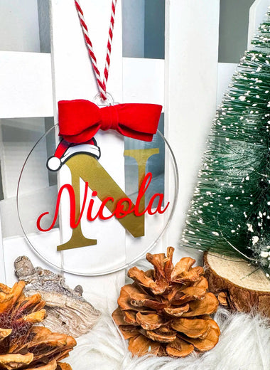 Palline Natale con nome