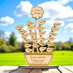 Piantina Catechista Personalizzata – Idea Regalo per Catechisti con Nomi-Albero della vita in legno-Lol T-shirt