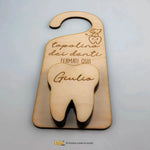 Porta Dentini da Appendere alla Porta Topolino Dei Denti Fermati Qui-Porta Dentini da Appendere alla Porta-Lol T-shirt