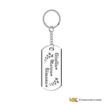 Portachiavi Plexiglass Personalizzato con Nomi Incisi e Cuori-Portachiavi-Lol T-shirt