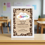 Quadro Attestato Miglior Rappresentante di Classe con Nome Stampato, Cornice Bianca 21x30 cm-Quadro-Lol T-shirt