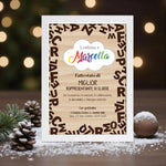 Quadro Attestato Miglior Rappresentante di Classe con Nome Stampato, Cornice Bianca 21x30 cm-Quadro-Lol T-shirt