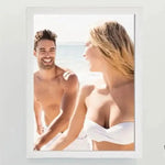 Quadro con la tua foto con Cornice Bianca-Quadro-Lol T-shirt