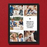 Quadro Fotografico Personalizzato con Dedica – Idea Regalo per San Valentino-Quadro-Lol T-shirt