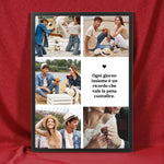 Quadro Fotografico Personalizzato con Dedica – Idea Regalo per San Valentino-Quadro-Lol T-shirt