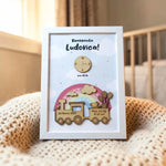 Quadro Nascita Trenino-Quadro-Lol T-shirt