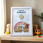 Quadro Nascita Trenino-Quadro-Lol T-shirt