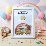 Quadro Nascita Trenino-Quadro-Lol T-shirt