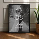 Quadro Regalo Personalizzato con Foto, Data e Nomi-Quadro-Lol T-shirt