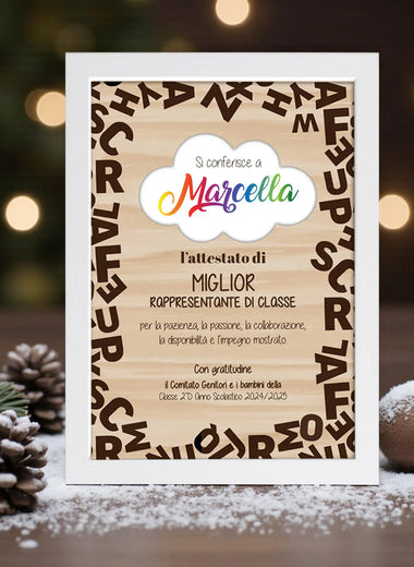 Regali per rappresentante di classe