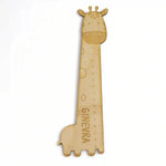 Righello in Legno Personalizzato con nome a Forma di Animale a Scelta-Righelli Personalizzati-Lol T-shirt