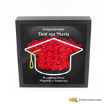 Shadow Box Laurea Personalizzata con Rose Rosse in 3D - Idea Regalo-Shadow Box-Lol T-shirt
