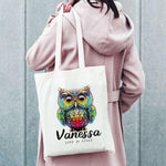 Shopper Gufo Personalizzata Nome-Shopper-Lol T-shirt