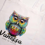 Shopper Gufo Personalizzata Nome-Shopper-Lol T-shirt