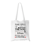 Shopper Personalizzata con Nome Renna Express Natale "Consegna Speciale Per"-Shopper-Lol T-shirt