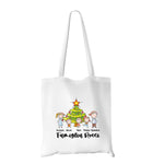 Shopper Personalizzata con Nomi Ritratto di Famiglia Natale-Shopper-Lol T-shirt