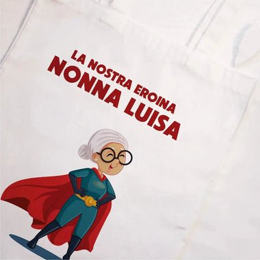 Shopper Personalizzata La nostra Eronia Regalo Nonna – Idea Regalo per i Nonni, Festa dei Nonni-Shopper-Lol T-shirt