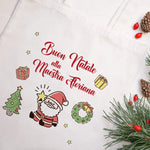 Shopper Personalizzata Maestra Buon Natale-Shopper-Lol T-shirt