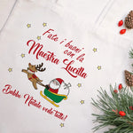 Shopper Personalizzata Natale Fate i Buoni con la Maestra-Shopper-Lol T-shirt