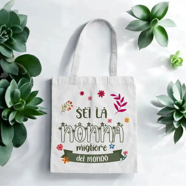 Shopper Sei la nonna migliore del mondo – Idea Regalo per i Nonni, Festa dei Nonni-Shopper-Lol T-shirt