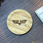Sottobicchiere Top Dad - Idea regalo per papà-Lol T-shirt