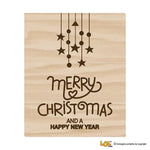 Sottobicchieri Merry Christmas and Happy New Year-Sottobicchiere-Lol T-shirt