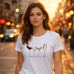 T-shirt Donna "Wine Collection"