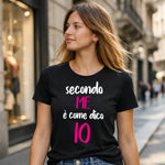 T-shirt Donna Secondo me è come dico io