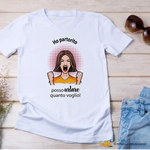 T-Shirt Donna Bianca Ho Partorito, Posso Urlare Quanto Voglio!-T-shirt-Lol T-shirt