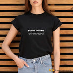 T-Shirt Donna Divertente “Sono Pazza, Arrendetevi”-T-shirt-Lol T-shirt
