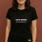 T-Shirt Donna Divertente “Sono Pazza, Arrendetevi”-T-shirt-Lol T-shirt