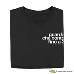 T-shirt Donna Guarda che conto fino a 3-T-shirt-Lol T-shirt