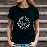 T-shirt Donna Il peggio è che peggiorerò-T-shirt-Lol T-shirt