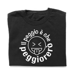 T-shirt Donna Il peggio è che peggiorerò-T-shirt-Lol T-shirt