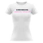 T-shirt Donna Io non invecchio, divento vintage-T-shirt-Lol T-shirt