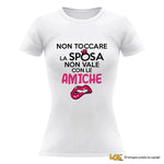 T-shirt Donna Kit Addio al Nubilato "Keep Calm" - Idea Regalo per la Sposa-T-shirt-Lol T-shirt