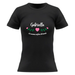 T-shirt Donna La Mamma Migliore del Mondo Personalizzata con Nome-T-shirt-Lol T-shirt