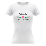 T-shirt Donna La Mamma Migliore del Mondo Personalizzata con Nome-T-shirt-Lol T-shirt