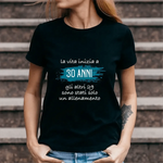 T-shirt Donna La vita inizia a 30 anni gli altri 29 sono stati solo un allenamento con età personalizzabile-T-shirt-Lol T-shirt