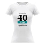 T-shirt Donna Mi ci sono voluti 40 anni per creare questo capolavoro Con Età Personalizzabile-T-shirt-Lol T-shirt
