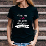 T-shirt Donna Non sono acida è la gente che è poco sarcastica-T-shirt-Lol T-shirt