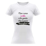 T-shirt Donna Non sono acida è la gente che è poco sarcastica-T-shirt-Lol T-shirt