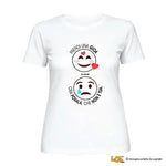 T-Shirt Donna Prendi una Gioia, Ora Posala (Che Non È Tua)-T-shirt-Lol T-shirt
