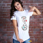 T-Shirt Donna Prendi una Gioia, Ora Posala (Che Non È Tua)-T-shirt-Lol T-shirt