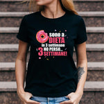 T-shirt Donna Sono a dieta-T-shirt-Lol T-shirt