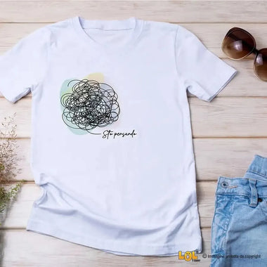 T-Shirt Donna “Sto Pensando”-T-shirt-Lol T-shirt