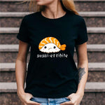 T-shirt Donna Sushi-ettibile-T-shirt-Lol T-shirt