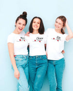 T-shirt Donna Team Bride con nome-T-shirt-Lol T-shirt