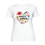 T-shirt Maestra Personalizzata con Nome e Classe - Cuore Scuola-T-shirt-Lol T-shirt