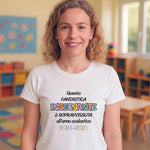 T-shirt Maestra Personalizzata Sopravvissuta all’anno scolastico-T-shirt-Lol T-shirt